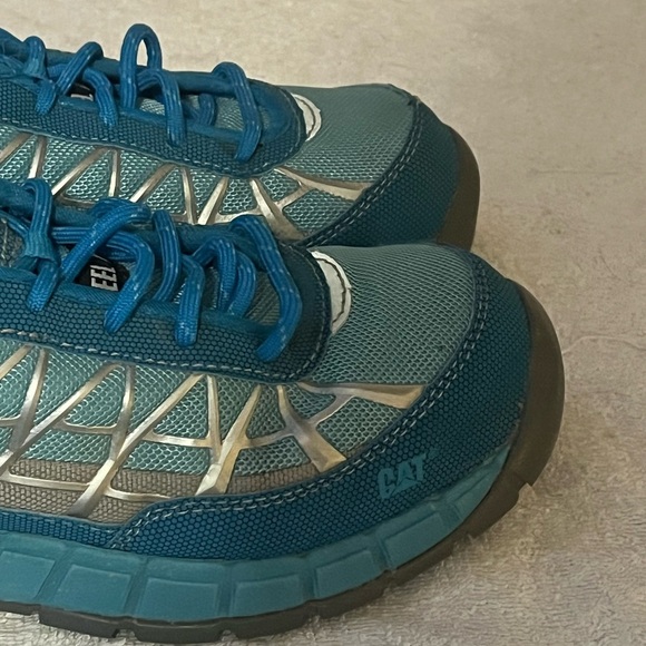 Cat Steel Toe Safety Shoes Sz 7 Wide - Picture 8 of 12